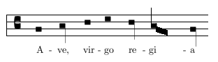 Ave, virgo regia