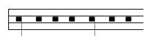 [L,B,B,B,L,B,B on staff4]